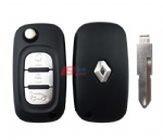 RENAULT 3B Flip Key Shell WITH NE73 BLADE