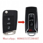 VW 3B MODIFIED KEY SHELL