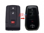 TOYOTA 2+1B MODIFIED KEY SHELL