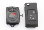 BYD F3 3B Flip Key Shell