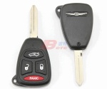 CHRYSLER 3+1B REMOTE KEY SHELL