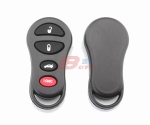 CHRYSLER 3+1B REMOTE KEY SHELL