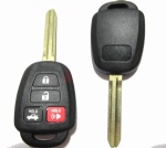 TOYOTA 3+1B REMOTE KEY SHELL