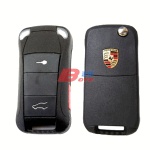 PORSCHE 2+1B FLIP KEY SHELL