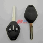 MITSUBISHI 2B REMOTE KEY SHELL(LEFT GROOVE)