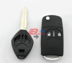 MITSUBISHI 2B FLIP KEY SHELL