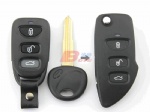 KIA SORENTO 3B FLIP KEY SHELL( WITH BATTERY HOLDER)