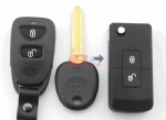 KIA MINI SOUL 2B FLIP KEY SHELL