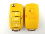 VW 3B COLORFUL KEY SHELL (DARK YELLOW)